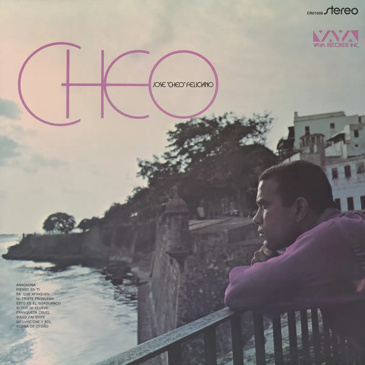 Carátula de Cheo, Cheo Feliciano
