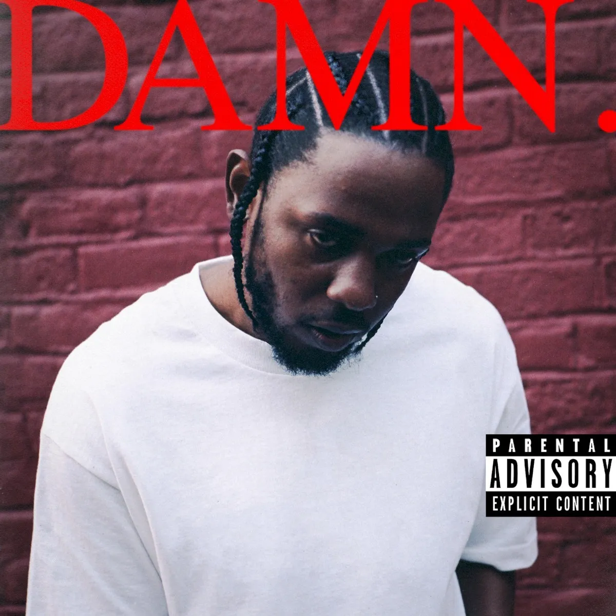 Carátula de DAMN., Kendrick Lamar